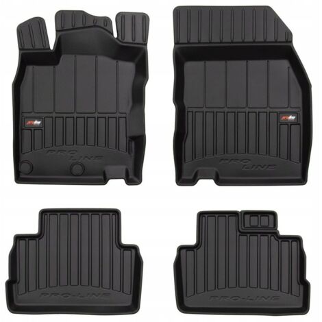 ALFOMBRAS Y FELPA DE GOMA NISSAN QASHQAI 2 2013-2021 3D TROUGH (1/5)