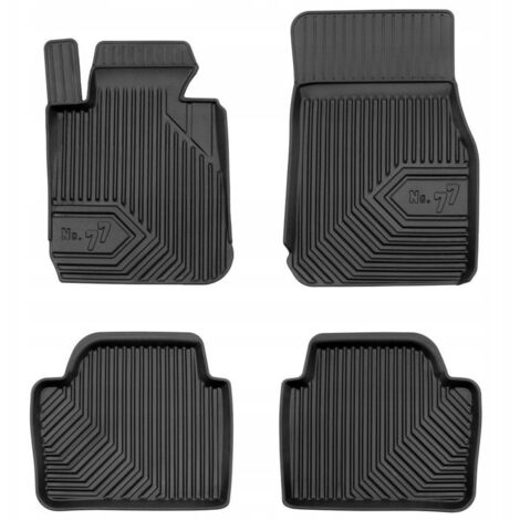 MOTOS Rubberen vloermat en kofferbakmat, compatibel met BMW 3-serie F31 2011-2018 Estate, niet geschikt voor xDrive, verbeter je reiscomfort met antislipmat voor