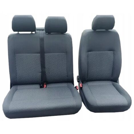 Fundas de asientos 100% TÍPICAS VW Transporter T5 T6 2003-2022 (1/5)