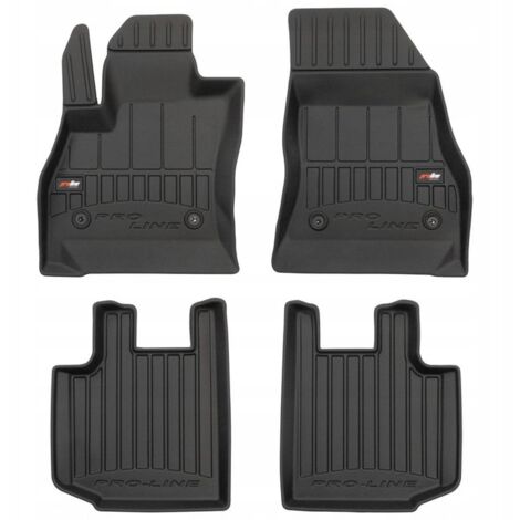FIAT 500L 2012-2020 ALFOMBRAS DE GOMA Y FELPUDOS 3D (1/5)
