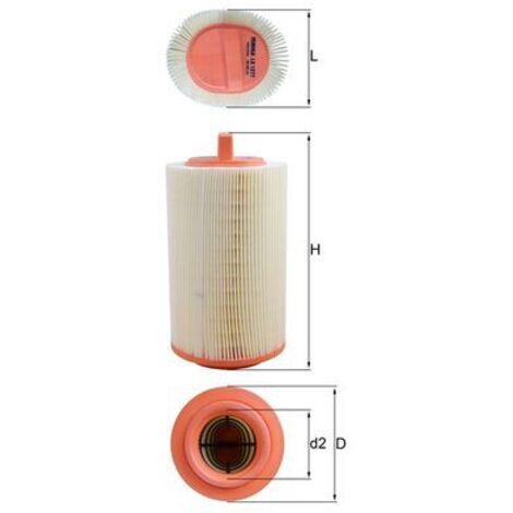 Filtro de aire Knecht LX1277 (1/2)