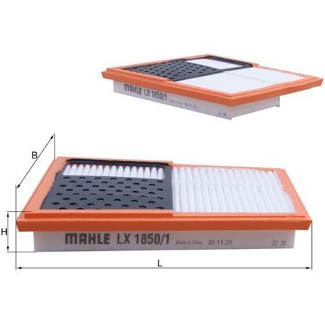 Filtro de aire LX1850/1 Knecht (1/2)