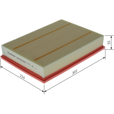 Filtro de aire F026400099 Bosch (1/5)