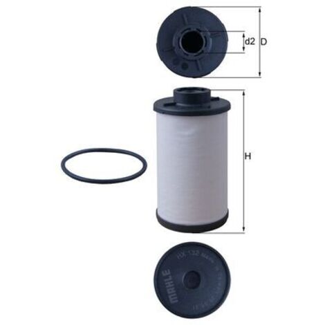 Filtro de caja de cambios HX132D Knecht (1/2)
