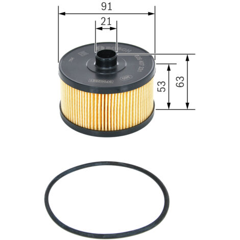 FILTRO DE ACEITE F026407231 BOSCH