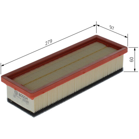 Filtro de aire F026400036 Bosch (1/5)