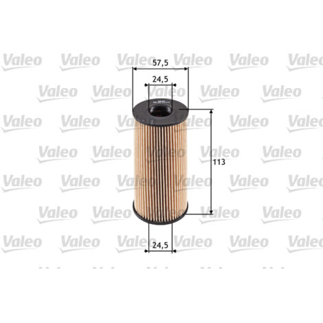 VALEO Filtro Carburante 587524 - Altezza 104 Mm - Dimensioni Filettatura Entrata/Uscita 8