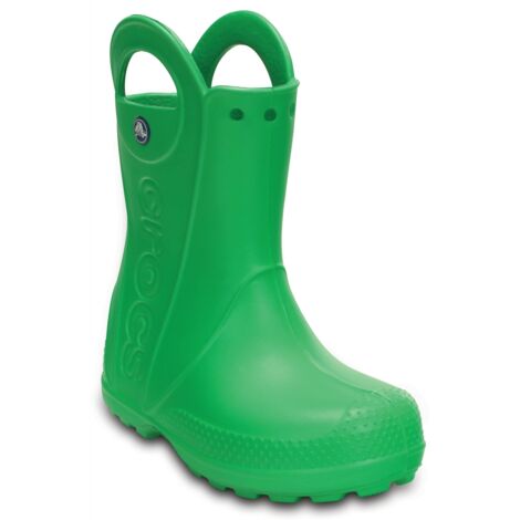 Botas de lluvia Crocs para niños 12803 B14 C10EU27 Verde hierba (1/5)