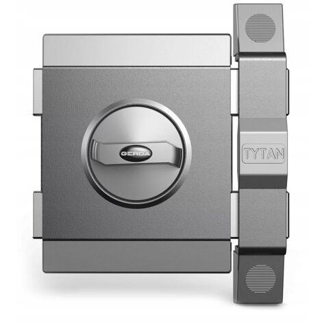 GERDA LOCK TYTAN ZX GRAPHITE CERTIFICADO SÓLIDO Y DURADERO IZQUIERDO