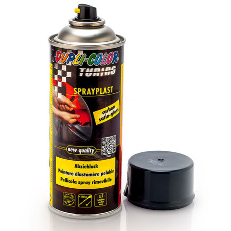 Spray de lámina de caucho Carbono Brillo Sprayplast Aerosol 400ml Motip