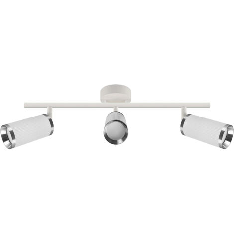 Lámpara de pared blanca cromada IP20 móvil frida SPT 3xGU10 35W Ideus 04202 (1/2)