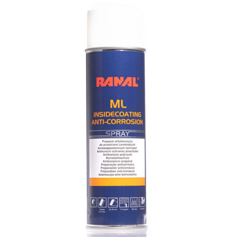 Spray anticorrosivo RANAL para la conservación de perfiles cerrados (1/3)
