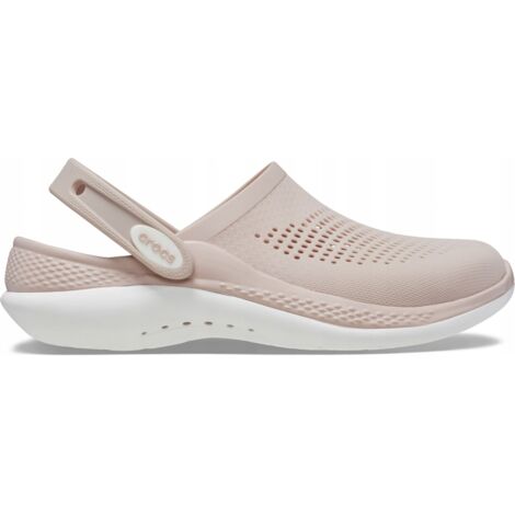 Zuecos Crocs Literide 360 206708 M11 I EU 4546 Rosa Arcilla Blanco