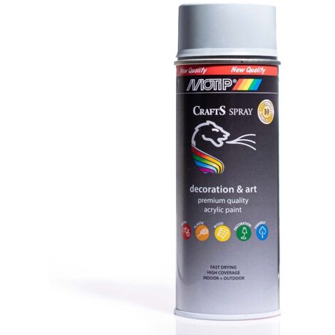 Pintura acrílica en aerosol RAL 7001 Gris Plata 400ml ARTESANÍA (1/5)
