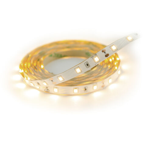 Tira de LED 300 SMD 12V blanco cálido 420lm/m 4.8W/m IP65 5m LED Ideus 03028 (1/2)