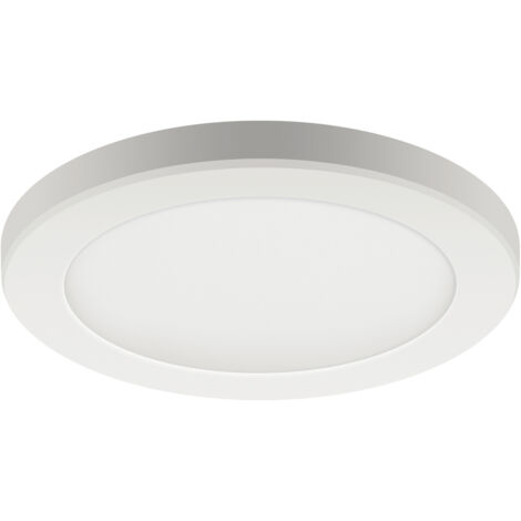 Lámpara de techo LED con color de luz ajustable, 18W, 1820lm, redonda, blanca, Olga Ideus 03768 (1/2)