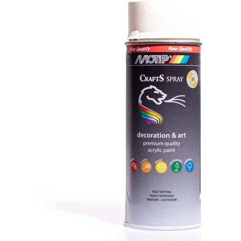 Pintura acrílica en aerosol RAL 9001 Crema Brillo 400ml ARTESANÍA (1/5)