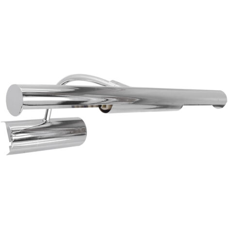 Lámpara de pared cromada ajustable de 30 cm, 2 x 40 W, G9, IP20, Nadia Ideus 01674 (1/2)