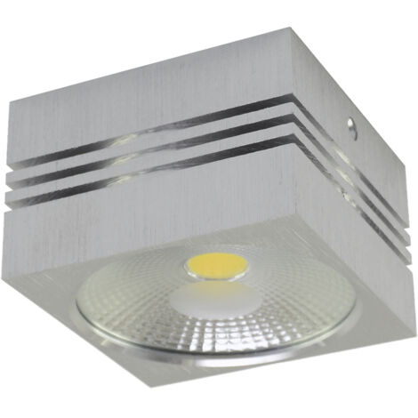 Lámpara de techo LED plateada de 10W IP20 gusti Ideus 03106 (1/2)