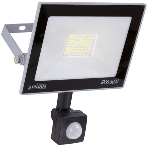 Foco LED con sensor de movimiento 30W 6500K 2400lm IP65 kroma ideus 03706 (1/2)