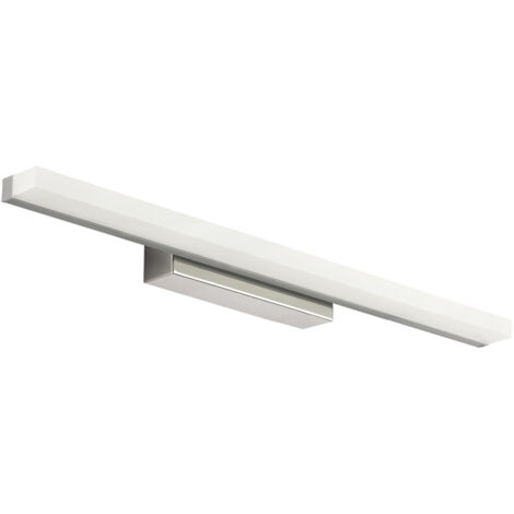 Aplique de pared sobre el espejo, cromado, 50 cm, 4000 K, 780 lm, IP20, rumba, LED, 12 W, Ideus 00011 (1/2)