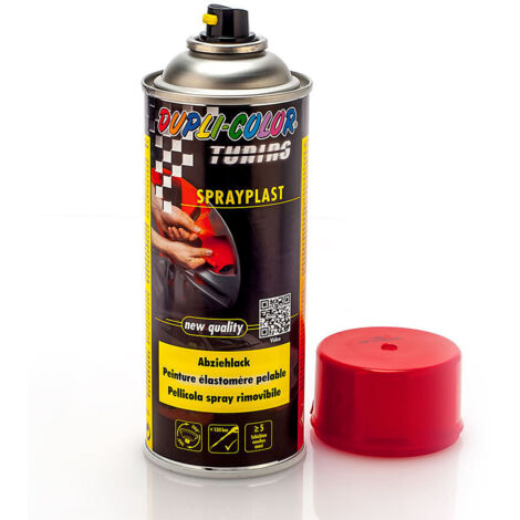 Spray de lámina de caucho rojo Sprayplast Aerosol 400ml Motip (1/4)