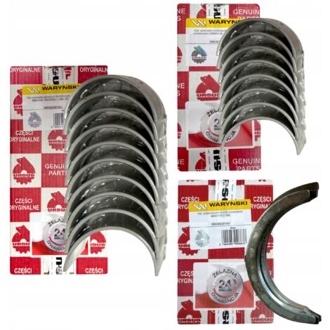 COJINETES PRINCIPALES Y DE BIELA MEDIOS ANILLOS II GRIND ORIGINAL URSUS C-360 (1/3)