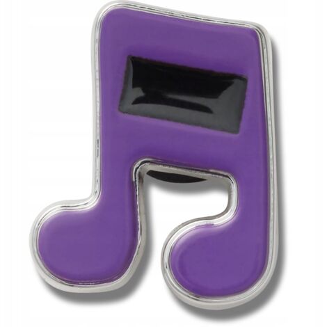 CROCS JIBBITZ NOTA MUSICAL PÚRPURA SIN TALLA Nota musical púrpura (1/5)
