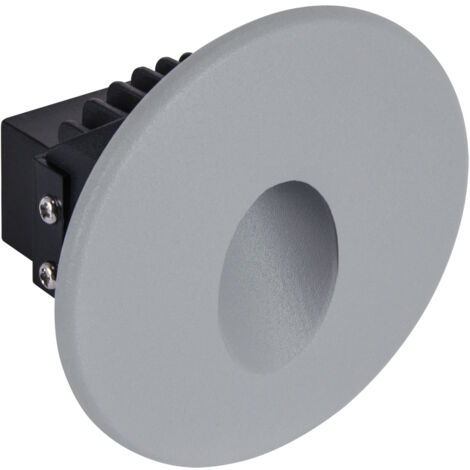 Lámpara LED para escaleras de 1,6 W, 75 lm, 4000 K, gris, Asylum Ideus 03904 (1/2)