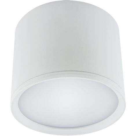 Lámpara de techo blanca 840lm rolen LED 10W 4000K Ideus 03109 (1/2)