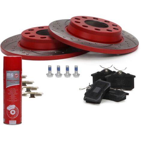 JUEGO DE DISCOS Y PASTILLAS DE FRENO TRASERO AUDI SPORT-EXTREME 201221480 (1/4)