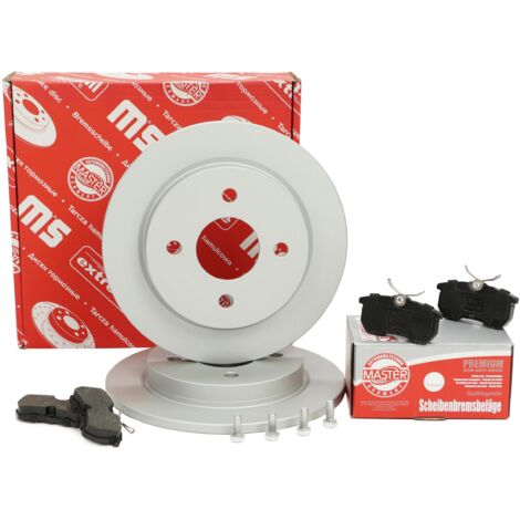 DISCOS DE FRENO PASTILLAS TRASERAS FORD FIESTA V, FOCUS I (1/5)
