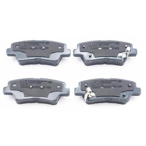PASTILLAS DE FRENO ""MS"" PREMIUM traseras HYUNDAI SONATA V, TUCSON, KIA OPTIMA, SOUL, SOUL II 1.6-2.7 08.04- (1/2)