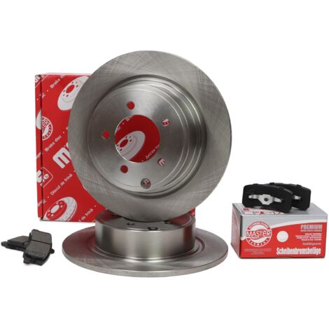 JUEGO DE DISCOS Y PASTILLAS DE FRENO TRASERO CITROEN C4 AIRCROSS (1/5)