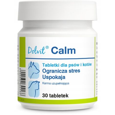 Dolfos Dolvit Calm 30 comprimidos para aliviar el estrés en perros y gatos