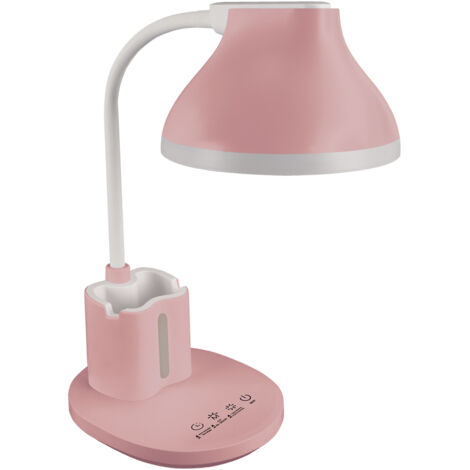 Lámpara de escritorio LED de 7W con color de luz ajustable e interruptor táctil, rosa debra Ideus 04231 (1/2)