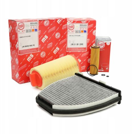 KIT DE FILTRO ""MS"" MERCEDES-BENZ Clase C (W204, S204) C 180-200 Kompressor