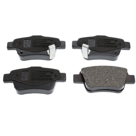 PASTILLAS DE FRENO ""MS"" PREMIUM traseras TOYOTA AVENSIS, COROLLA VERSO 1.6-2.4 04.03-03.09 (1/2)