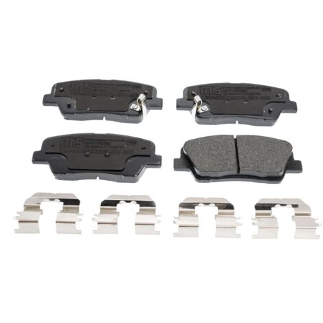 PASTILLAS DE FRENO "MS" PREMIUM TRASERAS HYUNDAI GRAND SANTA FÉ, SANTA FÉ II, SANTA FÉ III, KIA SORENTO II (1/2)