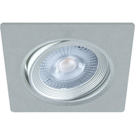 Foco de techo plateado D 5W IP20 3000K moni Ideus 03228 (1/2)