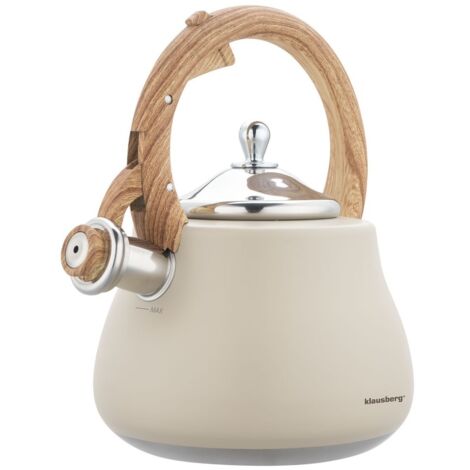 Hervidor de acero inoxidable con silbato, 2,8 L, Klausberg KB-7919 (1/5)