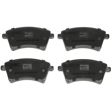 PASTILLAS DE FRENO ""MS"" delanteras RENAULT KANGOO, KANGOO BE BOP, KANGOO EXPRESS 1.2-Eléctrico 02.08- (1/5)