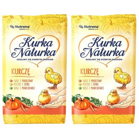 Pienso PARA POLLOS Kurka Naturka Crumble 10 kg x 2 uds. (1/2)