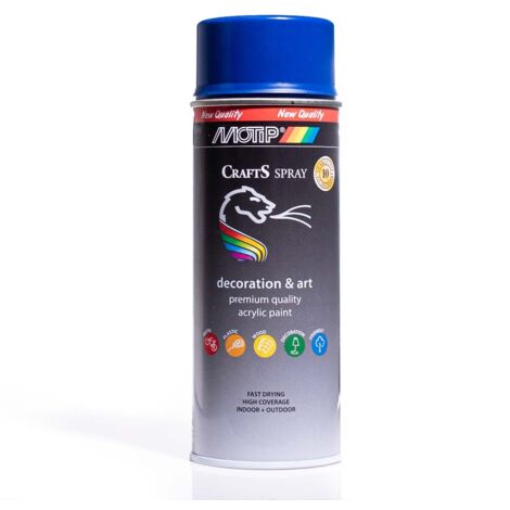 Pintura acrílica en aerosol RAL 5010 Azul 400ml MANUALIDADES (1/5)