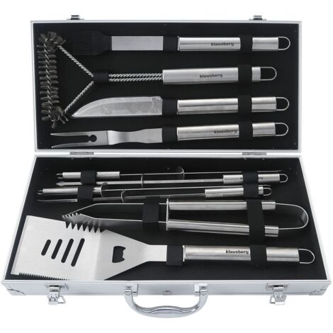 Juego de accesorios para barbacoa en estuche Klausberg KB-7901 (1/5)