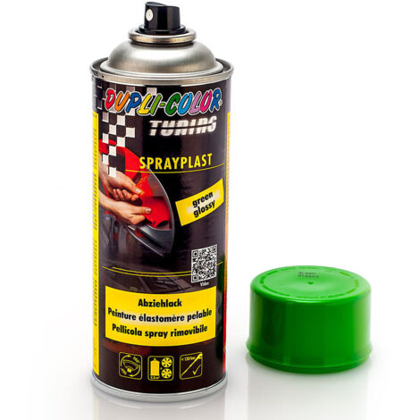 Spray de lámina de caucho verde Sprayplast Aerosol 400ml Motip