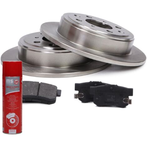 JUEGO DE DISCOS Y PASTILLAS DE FRENO TRASERO HONDA CIVIC VI 200901112 (1/4)