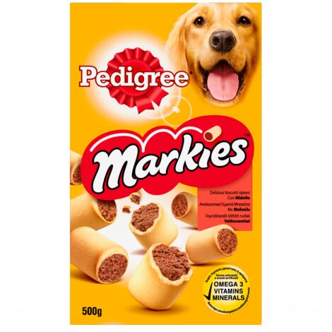 Galletas para perros Pedigree Markies 500 g (1/2)