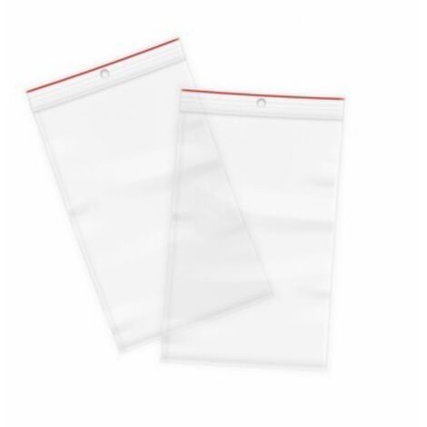Bolsas con cierre de cremallera 80x120 mm - 1000 uds, ideales para embalaje y almacenamiento