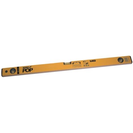 Nivel De Burbuja De 1200 Mm (4 Pies) Con 3 Viales A Prueba De Golpes, Ideal Para Construcción Y Bricolaje